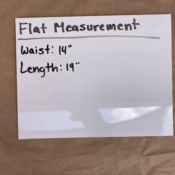 Vintage chic Denim Pleated Jean Skirt Sz 10 Small - Picture 12 of 12